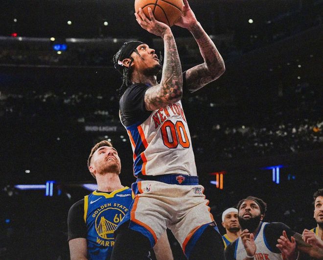 勇士残阵遭尼克斯逆转送五连败 布伦森率队复仇